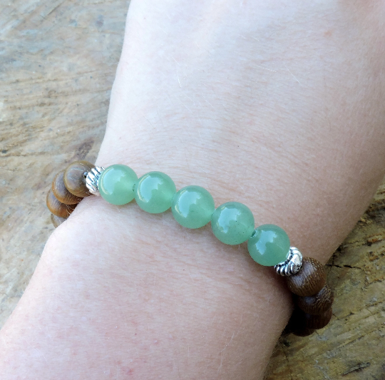 Aventurine Chakra Bracelet - Stretchy