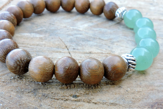 Aventurine Chakra Bracelet - Stretchy