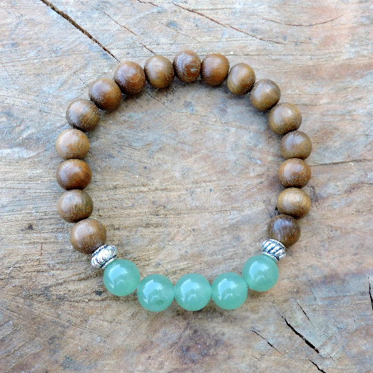 Aventurine Chakra Bracelet - Stretchy