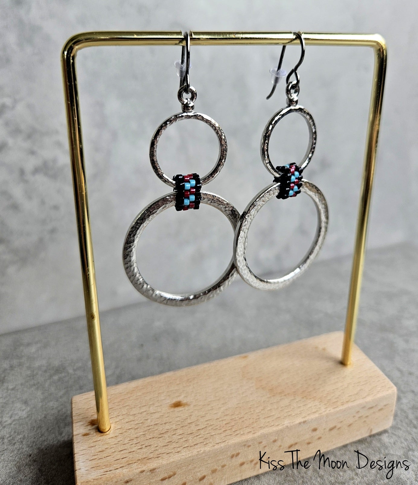 Double Hoop South Western Style Earrings