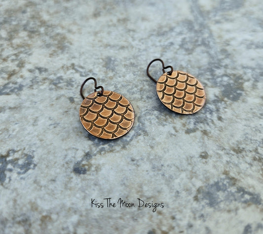 Dragon Scale Earrings