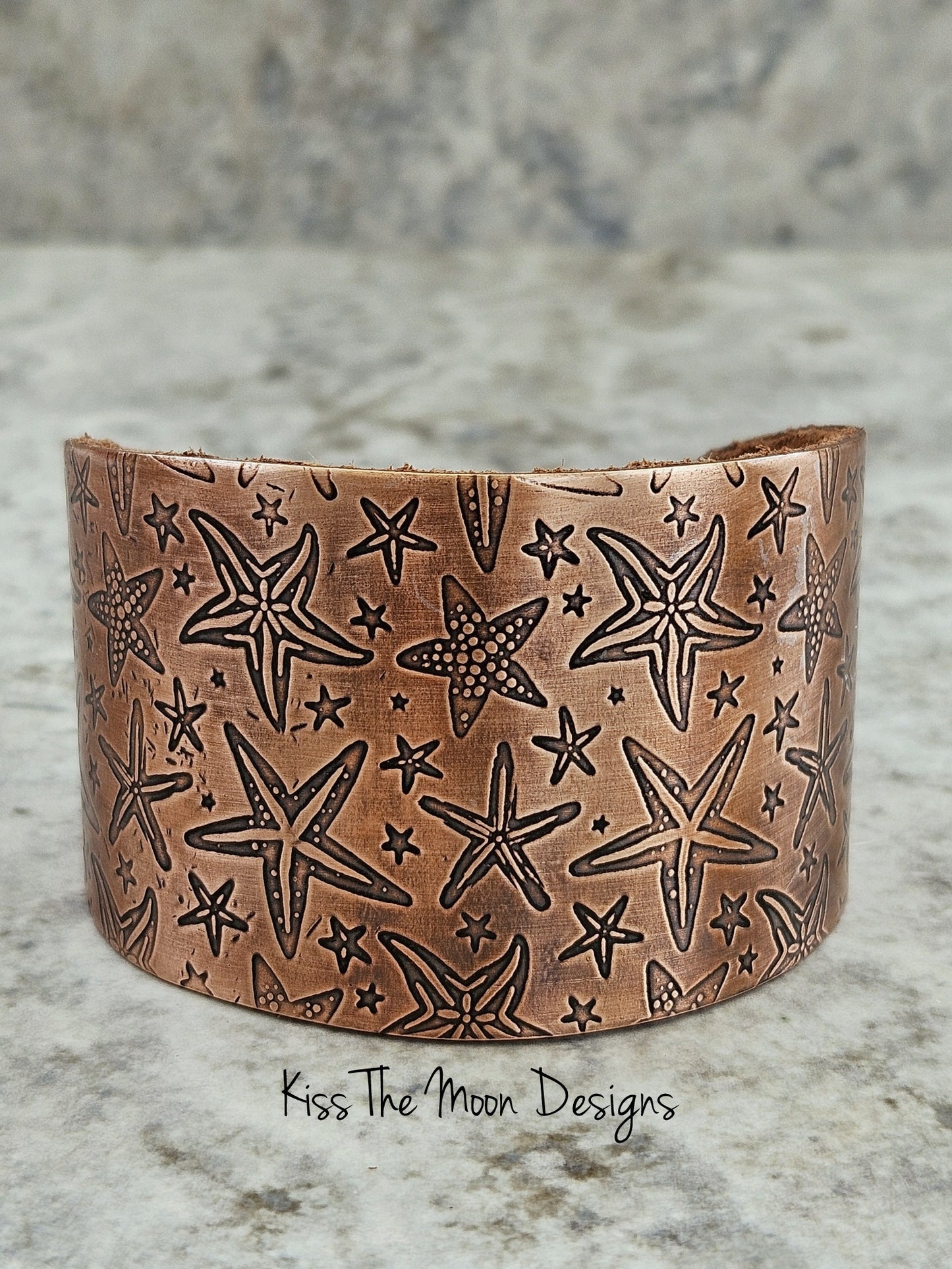 Starfish Copper Cuff