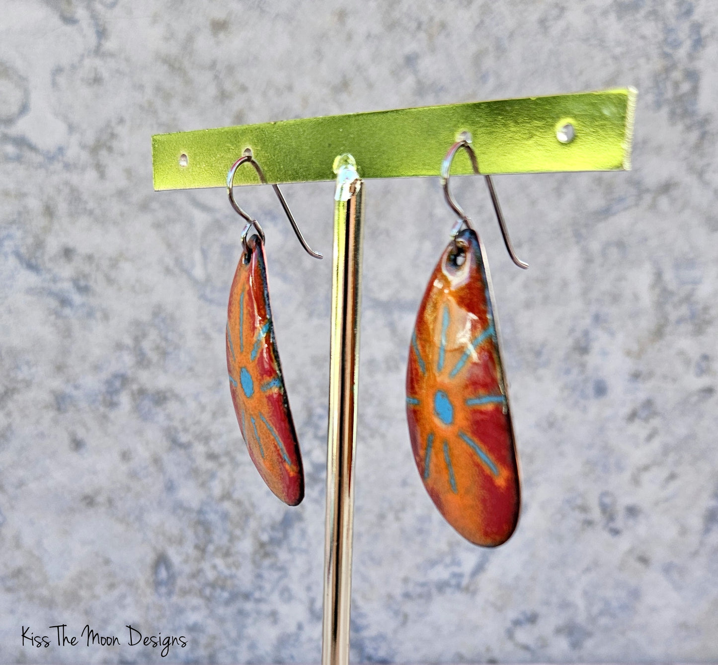 Sonoma Sun Enameled Earrings