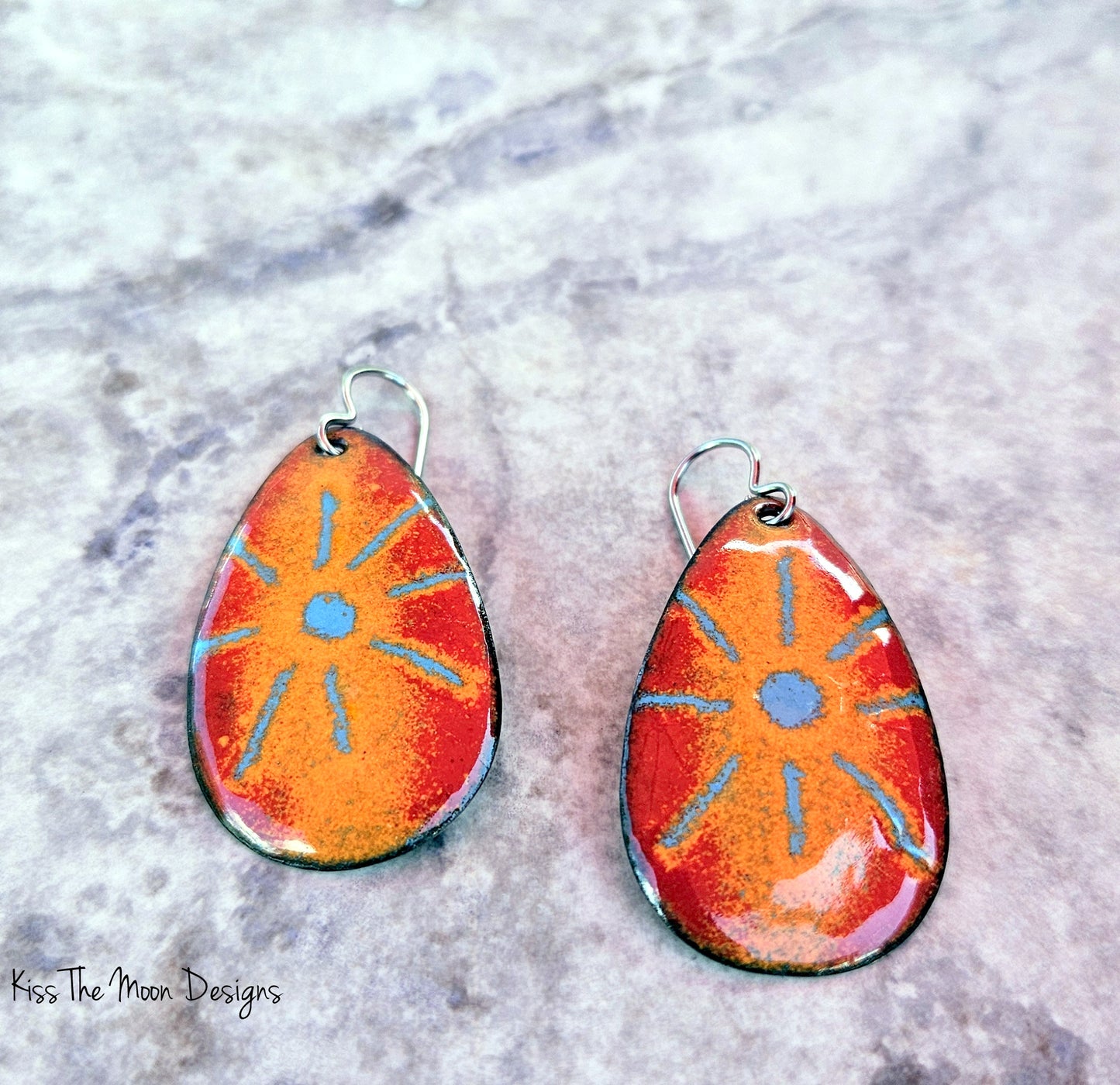 Sonoma Sun Enameled Earrings